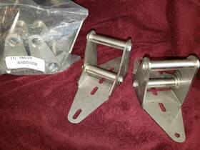 5muz4 American Garage Door Supply Hinges Model Pack Of 2 - Stainless