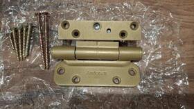 2578945 Andersen Frenchwood Patio Door Hinge With Screws-bright Brass-rh 2578945-brand New