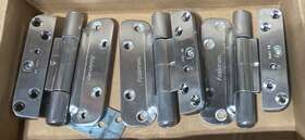 2578977 Andersen 3 Used Lh Brushed Chrome Fwh Hinges