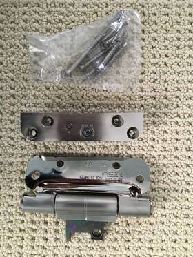 2578996 Andersen Frenchwood Patio Door Hinges 2578996- Satin Nickel - Lh New