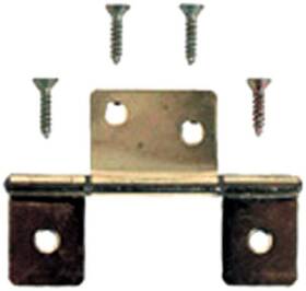 013-046 Ap Products 711217001031 Brass Non-mortise Door Hinge - Set Of 2