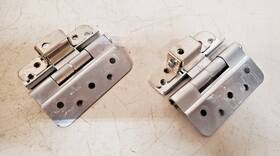 Ashland W8600a-le4s 2 Quantity Of Lh Door Hinges Assembly Satin Chrome Qty
