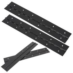 Asmjmj 717018082835 12inch Piano Hinge Heavy Duty 4pcs Black Stainless Steel Long H