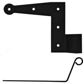 80013000 Atlantic Premium Shutters 194438854103 6 Inch L-hinge 1 1/2 Offset Per Pair Shutter Hardware