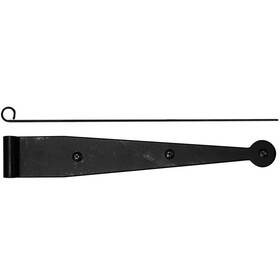 20694000 Atlantic Premium Shutters 10 Inch Strap Hinge Offset Per Pair Shutter Hardware H