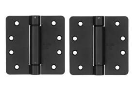 N351-015  Attribute Brand 2-pack National Hardware Door Hinge 4 Inch 5/8 Radius In Oil Rubbed Bronze