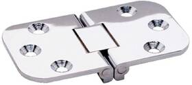 Attwood 022697009562 Square End Hinge 2-pin Flush Corp Stamped Stainless Steel