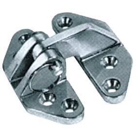 Attwood 744110520743 3-1/2 Inch X 1-3/8 Open Size Hatch Hinge In Cast Stainless Steel
