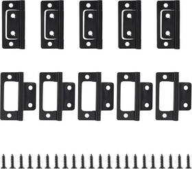 Augiimor20230809-002 Augiimor 10 Pcs Non-mortise Door Hinges 2 X 0.98 Inch Bi-fold With Screws