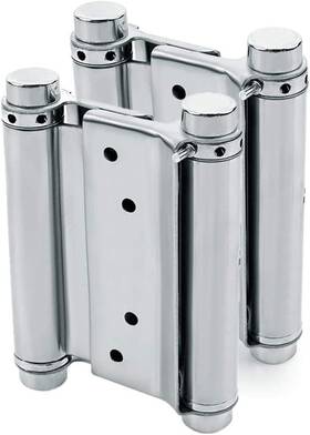 Auto Plaza 705353918452 Pair Of 3 Inch Stainless Steel Cafe Saloon Door Swing Self Closing Double Action
