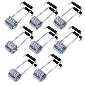 Auto-plaza 772168292459 4 Pack Universal Butterfly Spring Door Closer Fit For Butt Hinge Pins