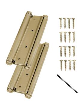 Auto-plaza 774049160840 Pair Of 8 Inch Heavty Duty Stainless Steel Cafe Saloon Door Swing Self Clos