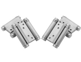 Auto-plaza 779139835738 2 Pairs 4pcs Of 4 Inch Heavty Duty Stainless Steel Cafe Saloon Door Swing Self