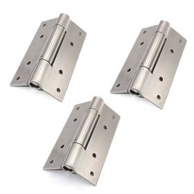 Auto-plaza 788618510738 3pcs Heavyduty 4inch Stainless Steel Selfclosing Door Hinge Spring