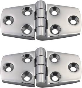 Ayunwei 445028884813 Boat Door Hinge 316 Stainless Steel Marine Grade For Cabinet Hatch