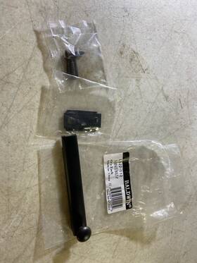 0322076 Baldwin 4 Inch General Purpose Surface Bolt - Graphite Nickel