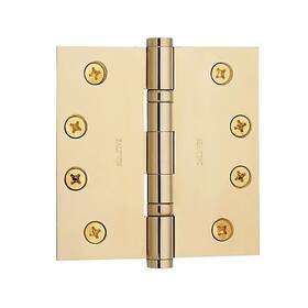 1041-030 Baldwin Nib Polished Brass Hinges Lot Of 4 Sets