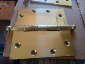 1051-060-i Baldwin Ball Bearing Brass 5 X Inch Door Hinges