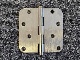 1140.056.1 Baldwin Hinges - Model 4.0 Inch 5/8 Radius Corner Satin Nickel
