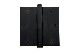 Bci2028306 Baldwin 3.5 Inch X 1035 Black Satin Hinge 3 Pack