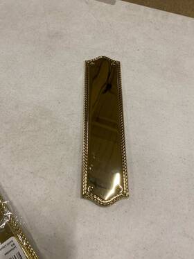 B00452dh6i Baldwin Hardware 2285.003 Bristol Entrance Push Plate