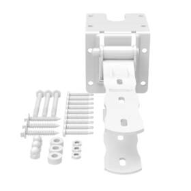 Barrette Outdoor Living 313048839892 11.62 Inch X 3.25 White No Rust Gate Hinge