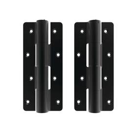 Barrette Outdoor Living 726084656604 3.125 Inch X 7.187 Aluminum Black Heavy-duty Butterfly Hinge 2-pack