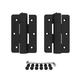 2-pac Barrette Outdoor Living 726084969483 4-7/8 Inch X 3-1/8 1-1/8 Aluminum Black Standard Butterfly Hinge