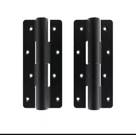 73025668 Barrette Outdoor Living Aluminum Black Heavy-duty Butterfly Hinge 2-pack