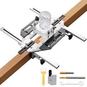 Bausatz 757567126208 Door Hinge Jig Woodworking Hole Opener Positioning Lock Alloy O