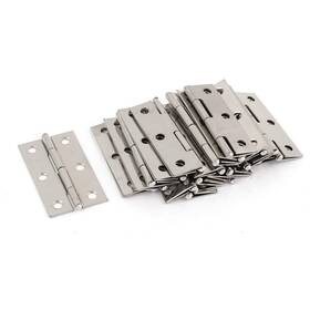 Beetoo 791507246632 10pcs 2 Inch Stainless Steel Folding Hinges For Cabinet Gate Closet Door Fol