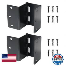 Beneray B0c4f91qqj 2-pack Heavy Duty Expandable Door Hinges 3.5 Inch Offset Spcc