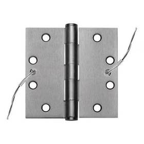 60352 Best 1-25/32 Inch W X 4-1/2 H Satin Chrome Electrified Hinge