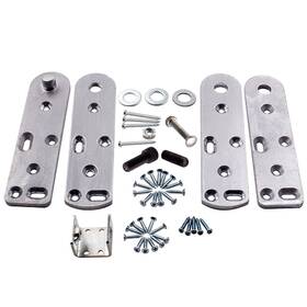 89d0mw Bfo Heavy Duty 500 Ibs Invisible Door Hidden Secret Bookcase Pivot Hinge Kit