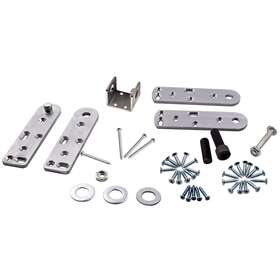 Bk5nps Bfo Universal Hidden Door Pivot Hinge Hardware Kit 5 7/8 Inch X 1 1/2 1/4