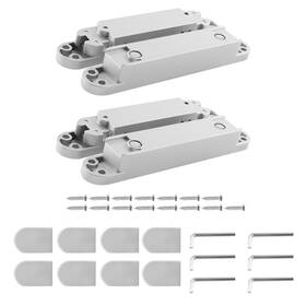 F9g3ve Bfo 7inch Hidden Door Hinges Invisible 180 Degree - 2pc