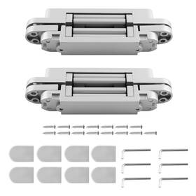 Fcue5j Bfo 7inch Hidden Door Hinges Invisible Concealed Hinge 180 Degree Swing
