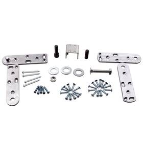 Lhe3ux Bfo Pivot Hinge Kit For Hidden Secret Bookcase Door 5 7/8 Inch X 1 1/2 1/4