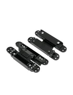 N60pre Bfo 3d Adjustable Hidden Door Hinges 6 Inch Black 2pack Concealed Hardware Heavy Duty