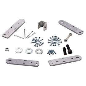 Bfo Nfoh37 Invisible Door Hidden Secret Bookcase Pivot Hinge Kit With Support Foot