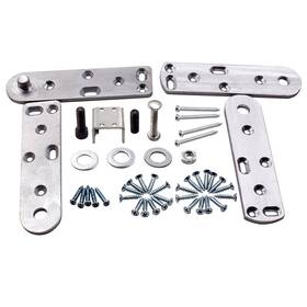 Ujrnc6 Bfo Invisible Door Hidden Secret Bookcase Pivot Hinge Kit With Support Foot