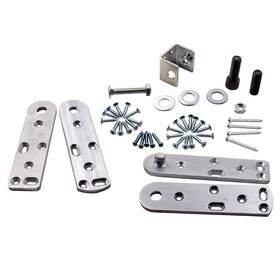 Vy928i Bfo Pivot Hinge Kit For Hidden Secret Bookcase Door 5 7/8 Inch X 1 1/2 1/4