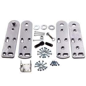 Yt8hfu Bfo Invisible Hidden Door Bookcase Bookshelf Pivot Hinge Bracket Kit