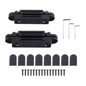 Z7cjqv Bfo Pair 7inch Hidden Door Hinges Invisible Concealed 180 Degree Swing
