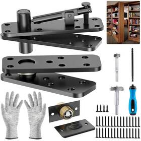 B0f6y2414z Bgkbgk Hidden Door Hinge 570lbs Load-bearing Thickened Solid Stainless Steel 360 Rot