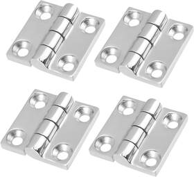Hx2784 Bitray 4pcs 316 Marine Grade Stainless Steel Heavy Duty Butt Hinges 1.5 Inch X 1