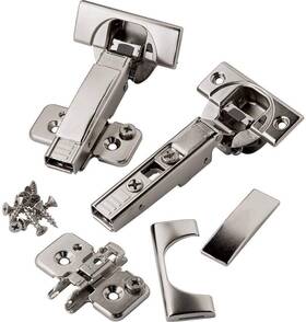 Blum 785577647741 Full Overlay 110 Deg Soft-close Blumotion Clip Top Frameless Hinges Pair By