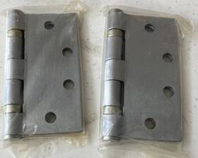 Hy-344545-2b-626-s-us26d Bolton Hardware 2 Pack 4-1/2 Inch X Hinges #