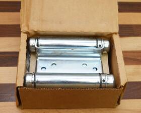 3029 Bommer 098398018172 4 603 Double Acting Inch Spring Hinges Dull Zinc Set Of 2