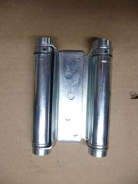 3029-5-603 Bommer Spring Hinge Da Double Acting F-mort Hing Zinc Plated Finish